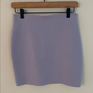Aritzia Sunday Best Nora Stretch Pull-On Mini Skirt Lavender Purple Size Small